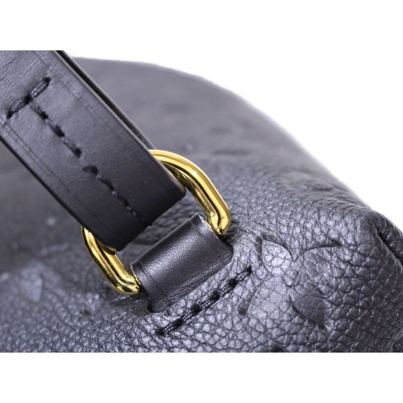 Louis Vuitton Monsuri PM Emplant Noir Black Rucksack Backpack - Picture 15 of 16